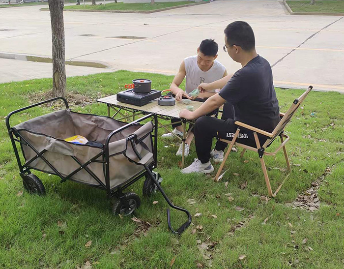 神農(nóng)架露營小推車